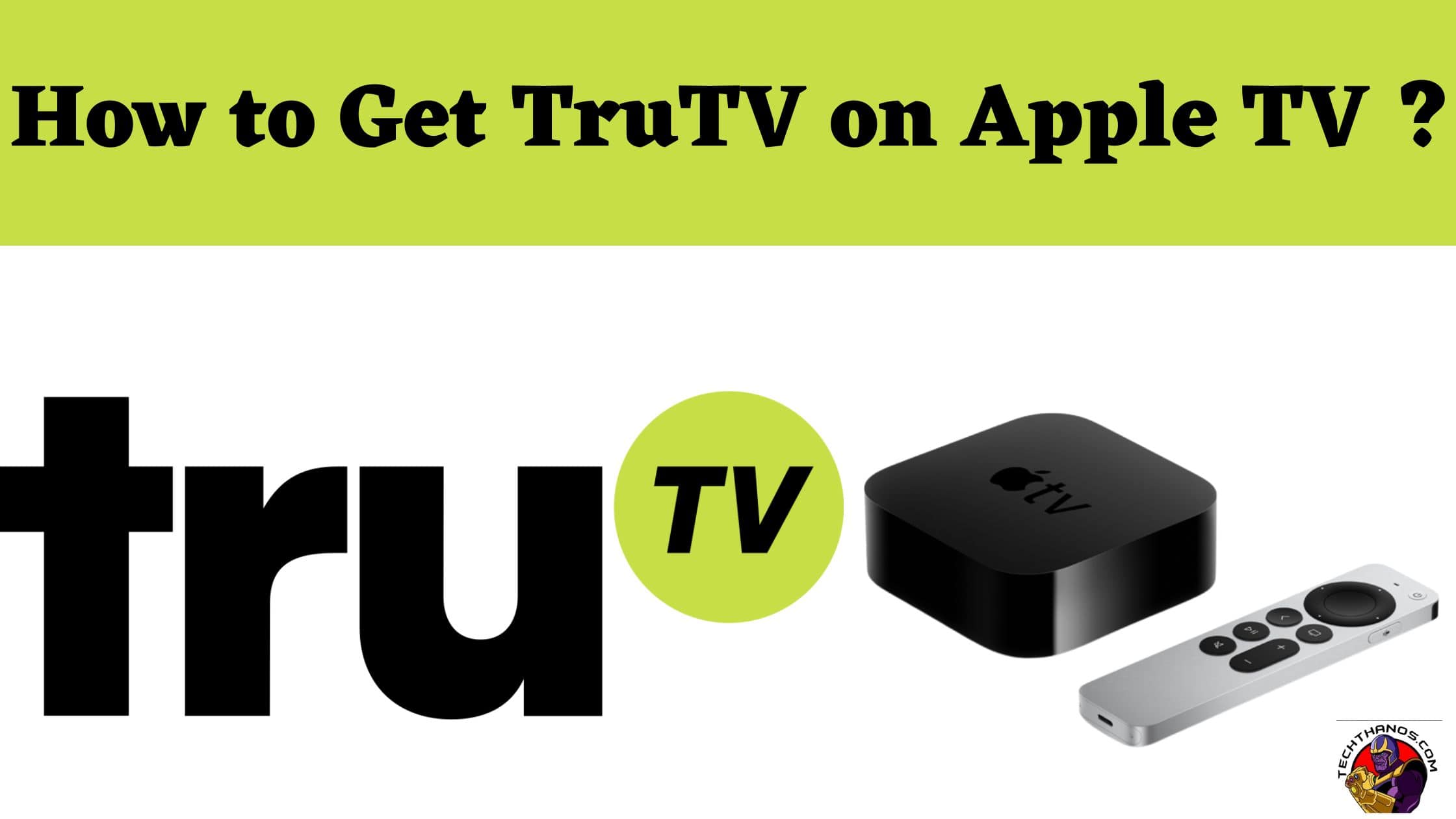 How to Get TruTV on Apple TV ? Golden Knights Stanley Cup Final 2023