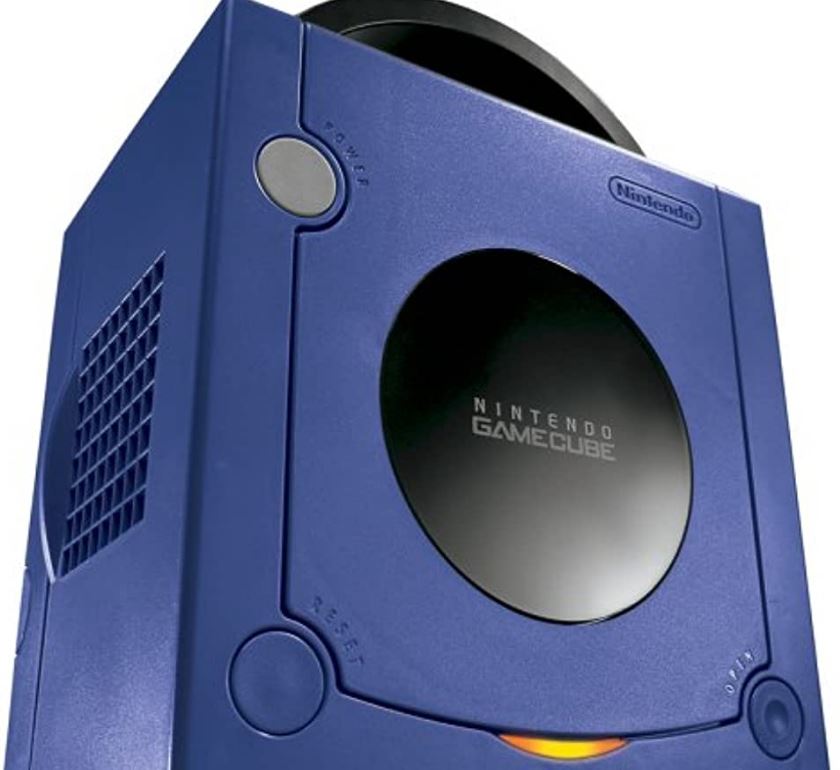 Nintendo game cube box
