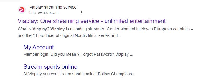 Viaplay official site