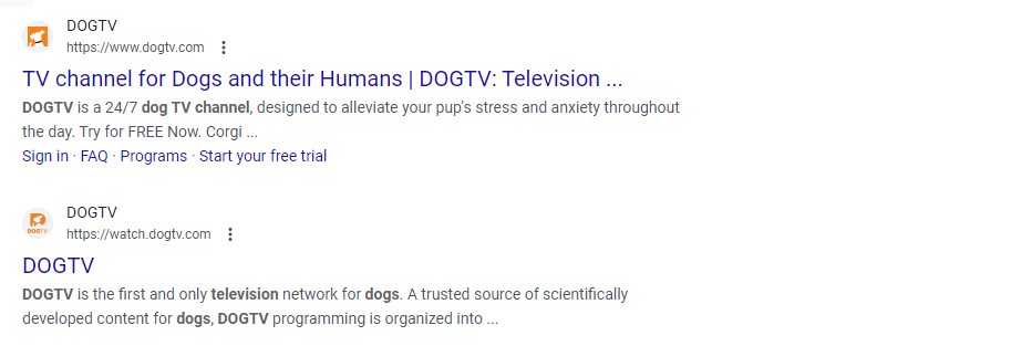 dog TV website