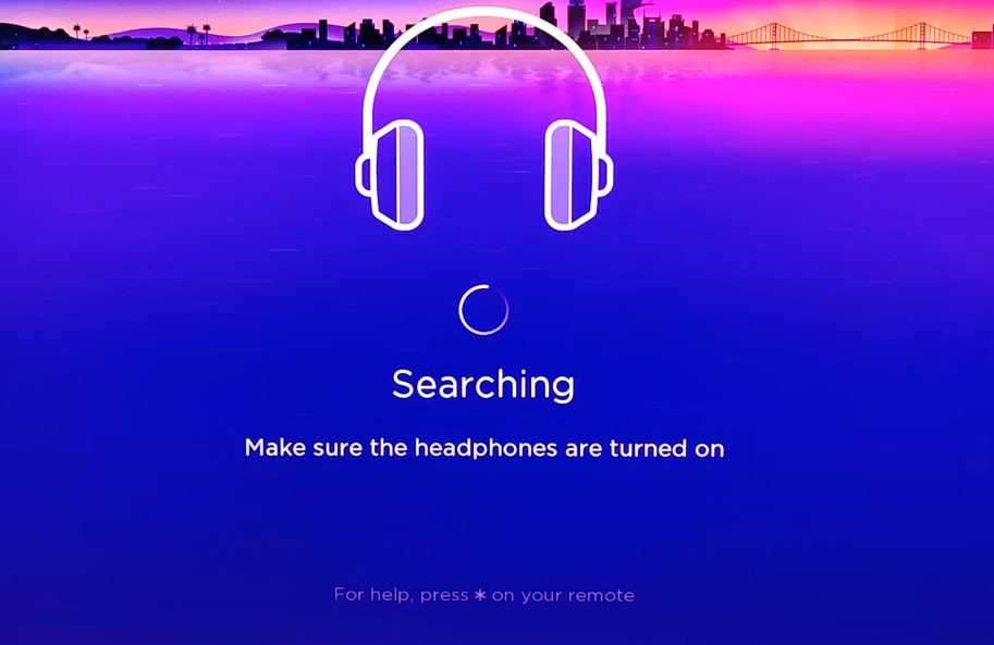 Wireless Headphones on Roku 