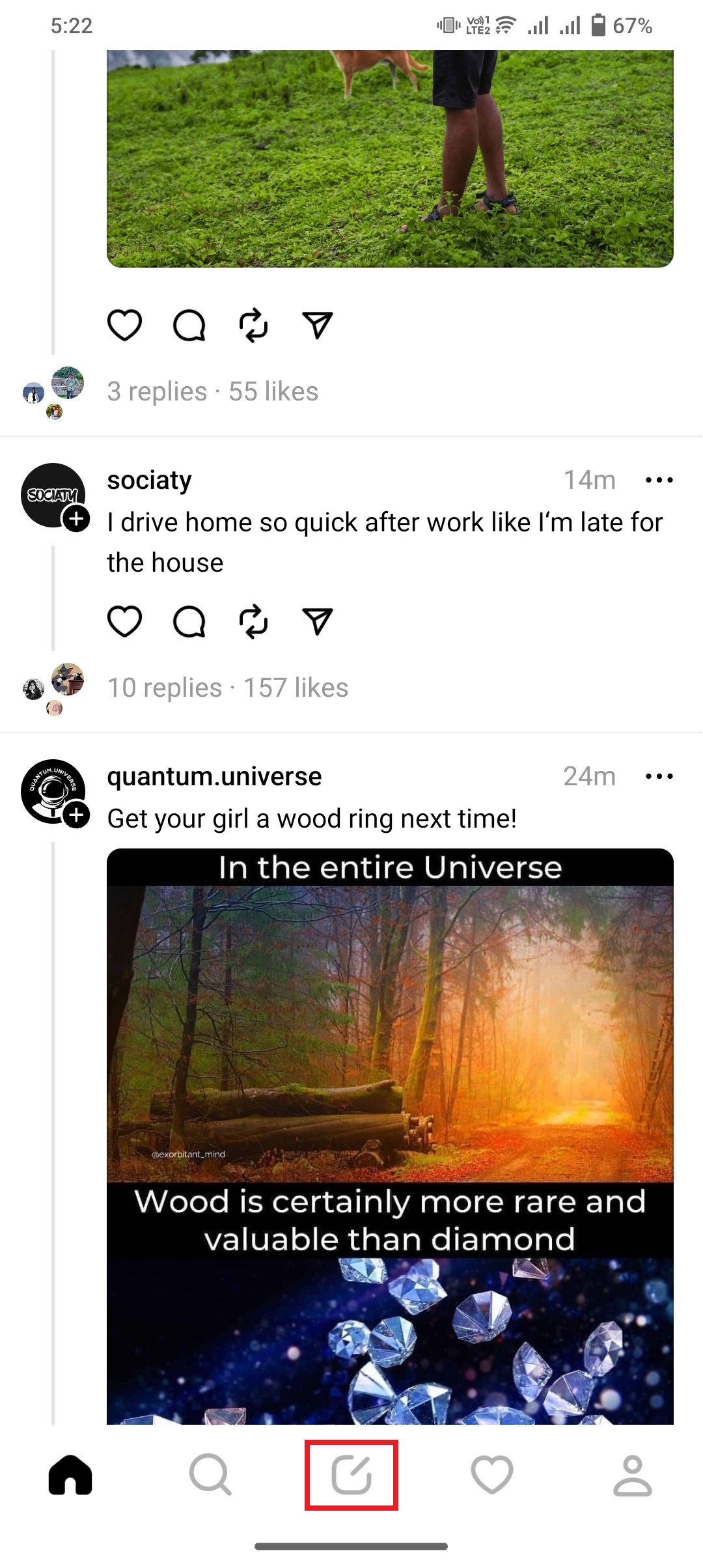 Create New Instagram Threads