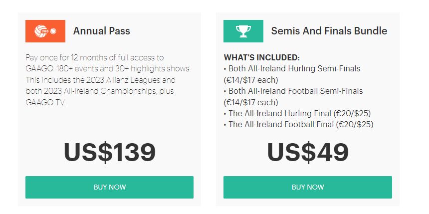 GAAGO Subscription pass