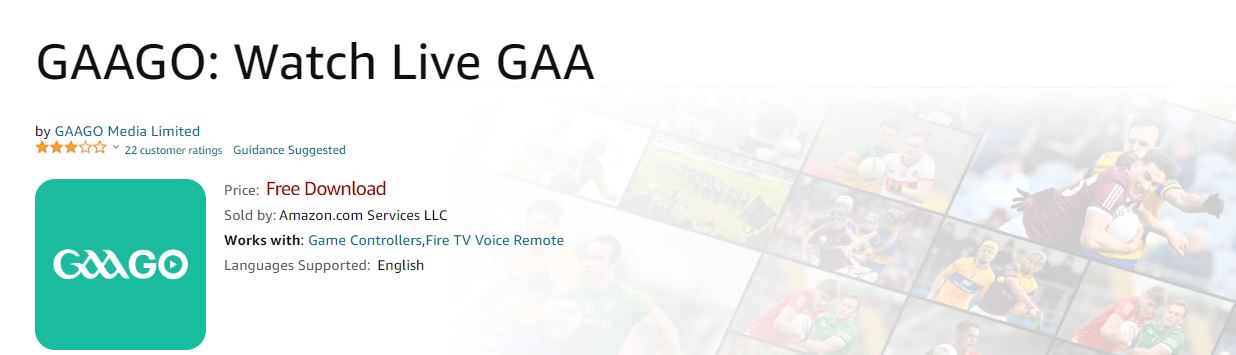 GaaGo app on Amazon App Store