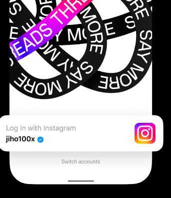 How to Log in Threads app