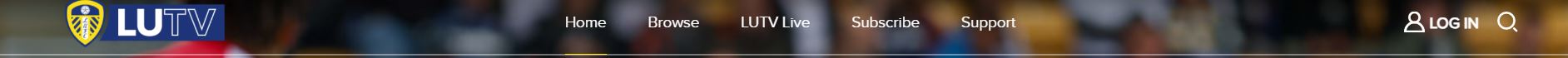 Login option on LUTV