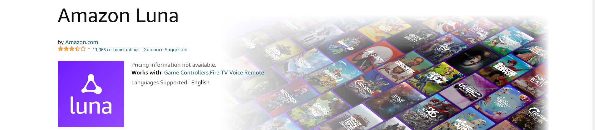 Luna on Amazon App Store