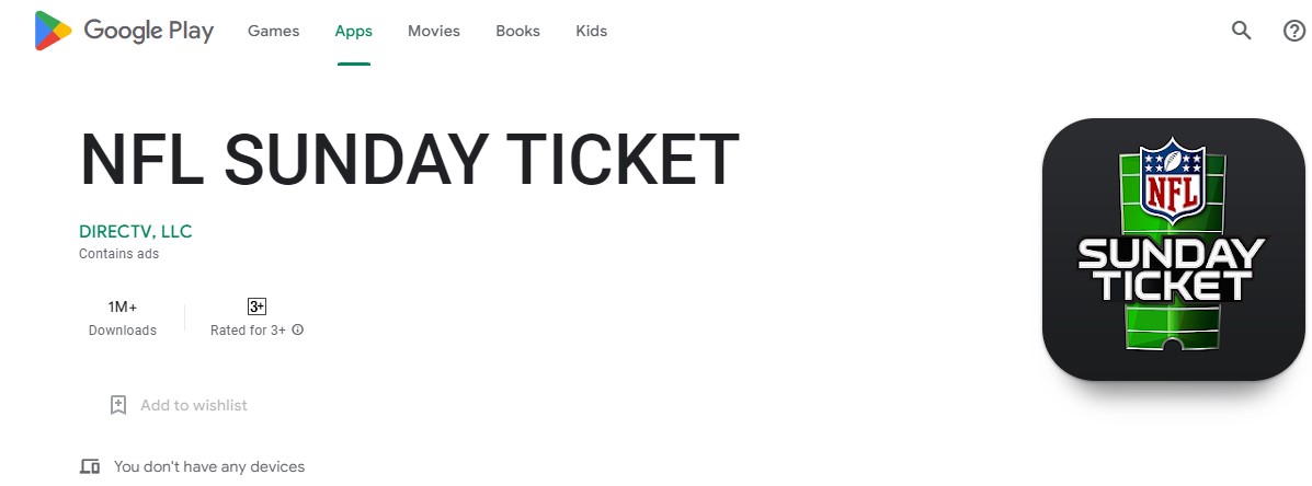 NFL on Google Play Store