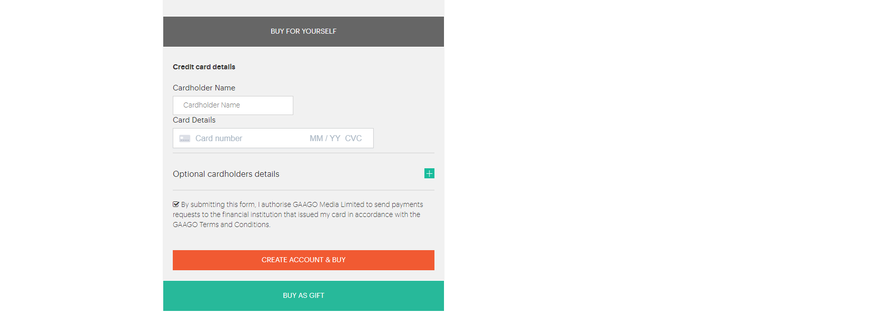 Subscribe with GAAGO
