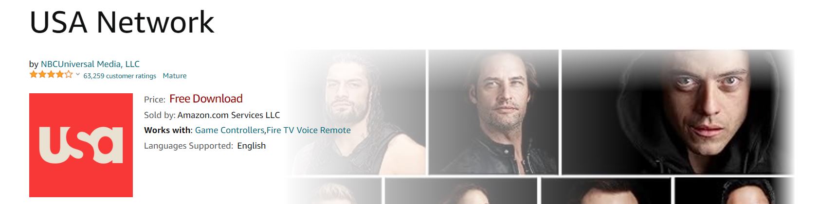 USA Network on Firestick