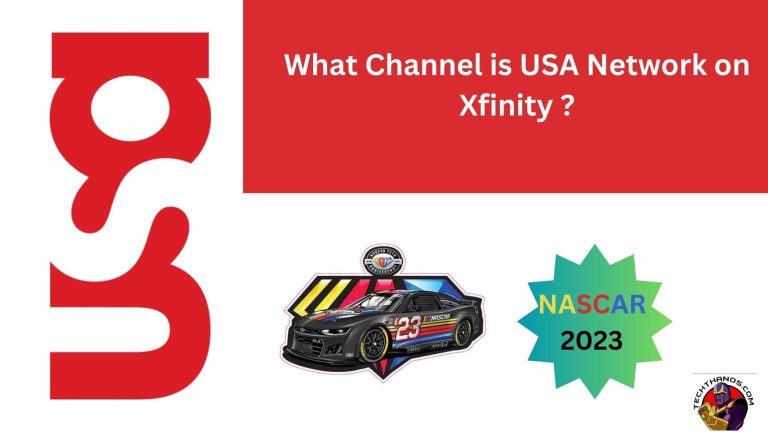 What Channel is USA Network on Xfinity ? NASCAR 2023
