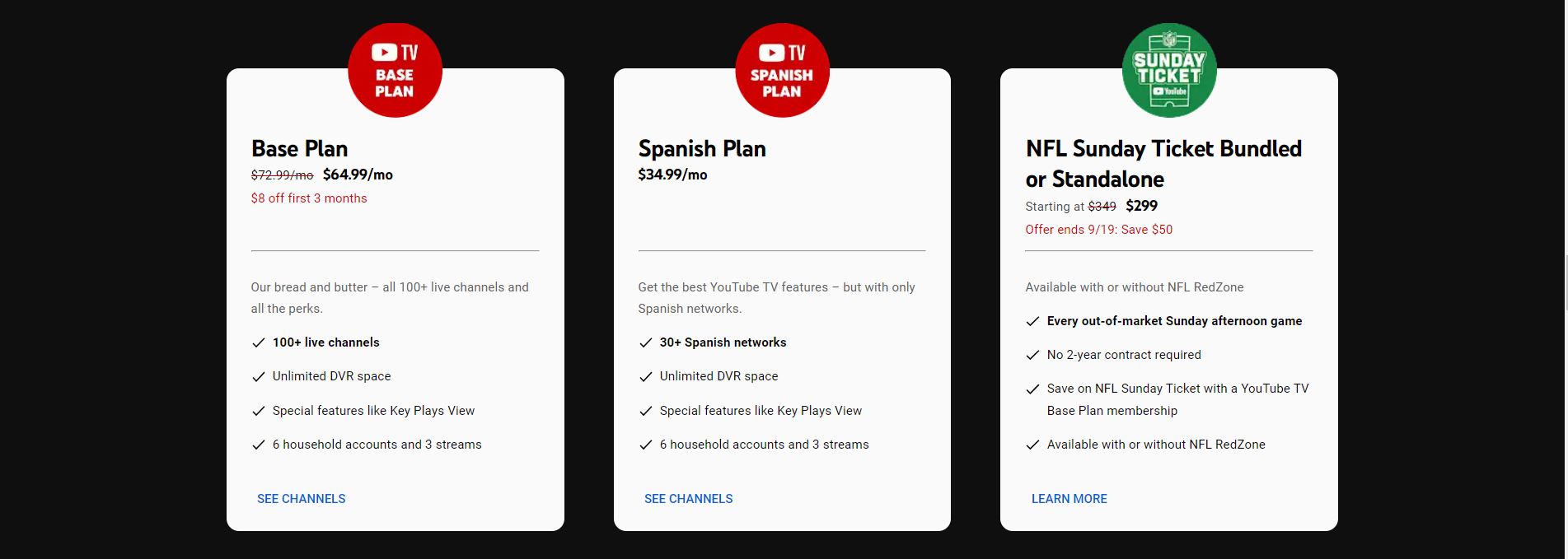 YouTube TV Subscription