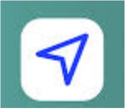 Blue arrow Icon on Streaks on Snapchat 