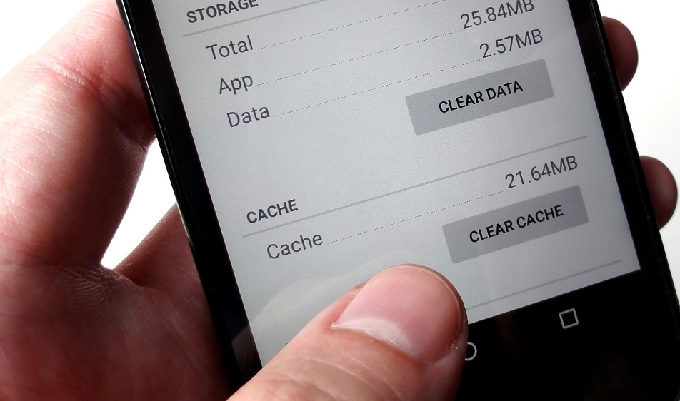 Clear Cache and Clear Data on Android