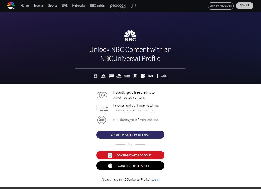 How to Sign up for Telemundo tv app
