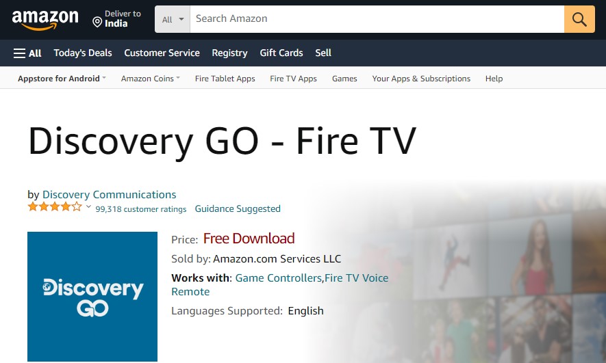 Discovery Go on App store