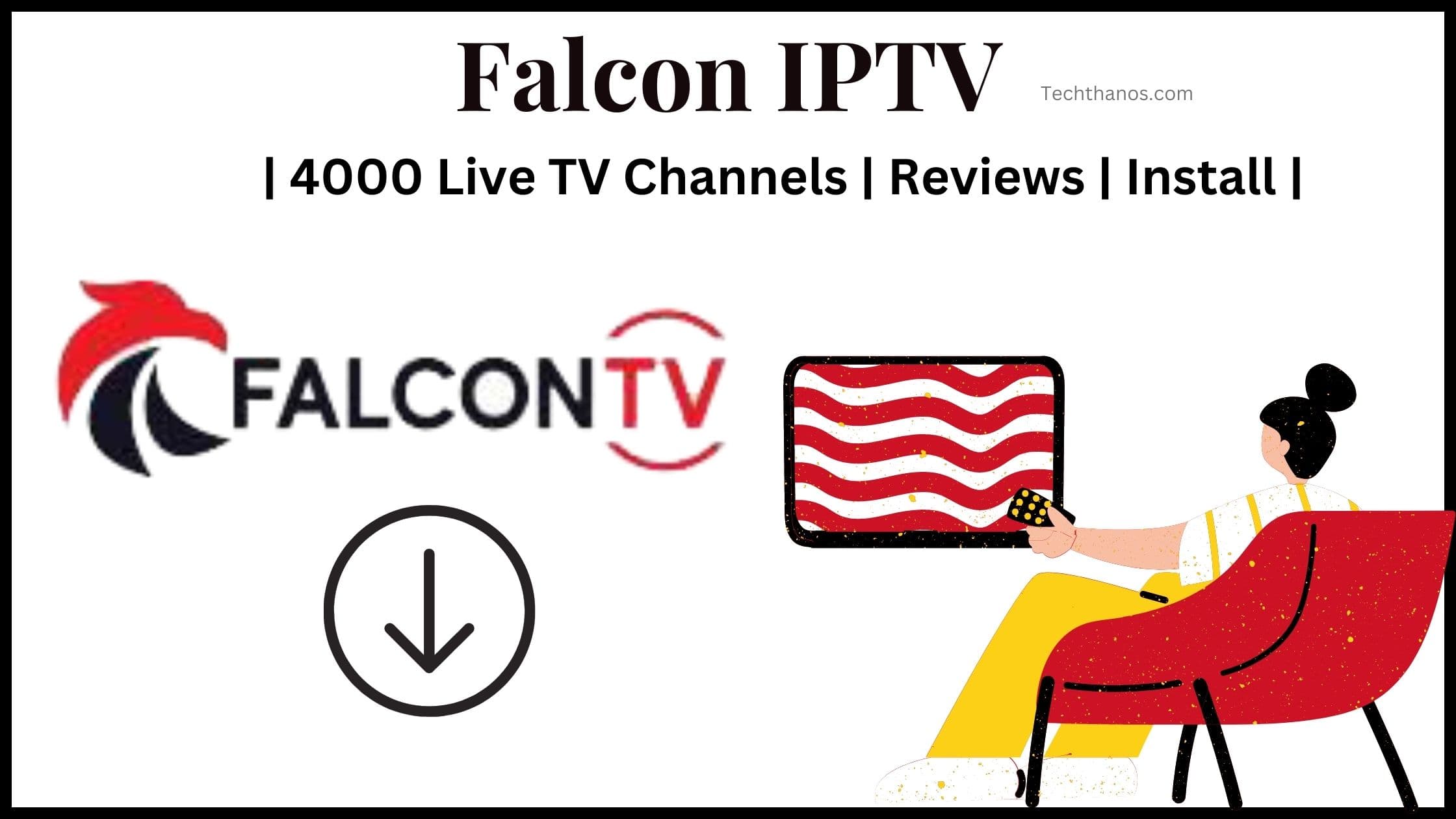 Falcon IPTV 4000 Live TV Channels Reviews Install