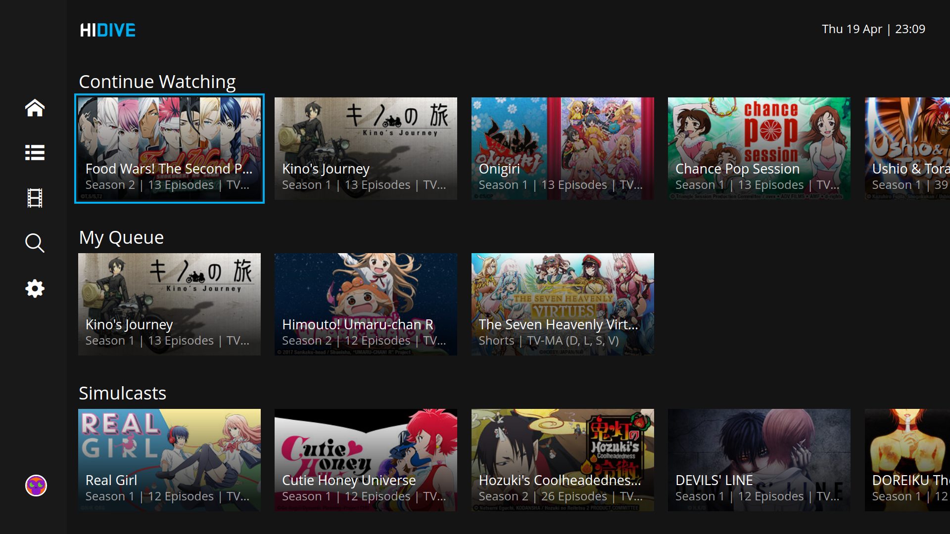 How to get Hidive app on Amazon 