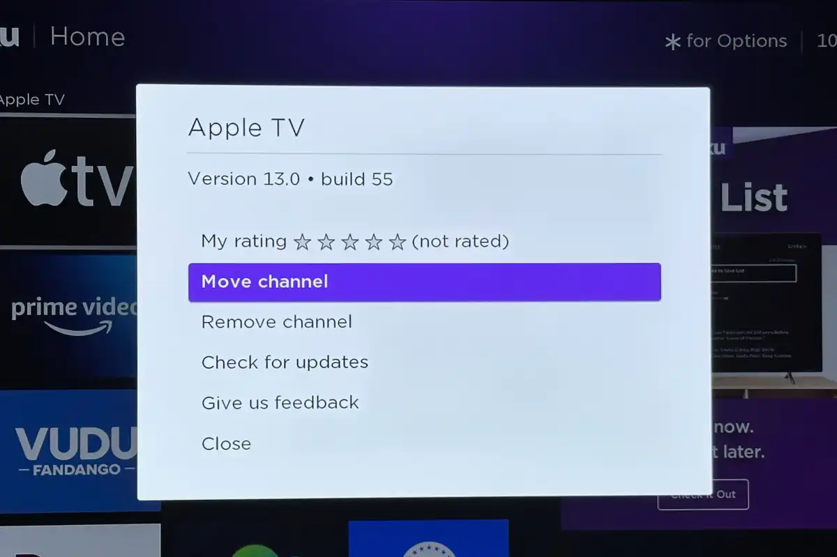 How to Rearrange Apps on Roku