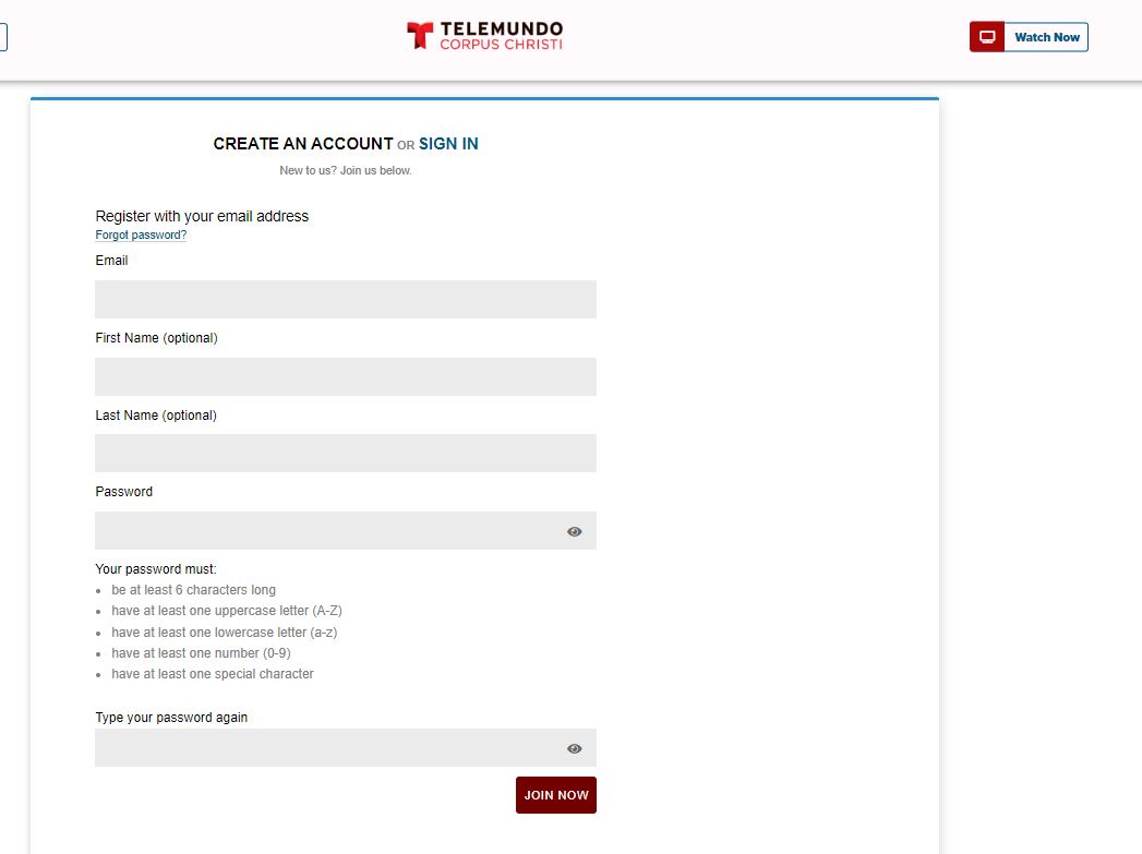 How to Sign up for Telemundo tv app