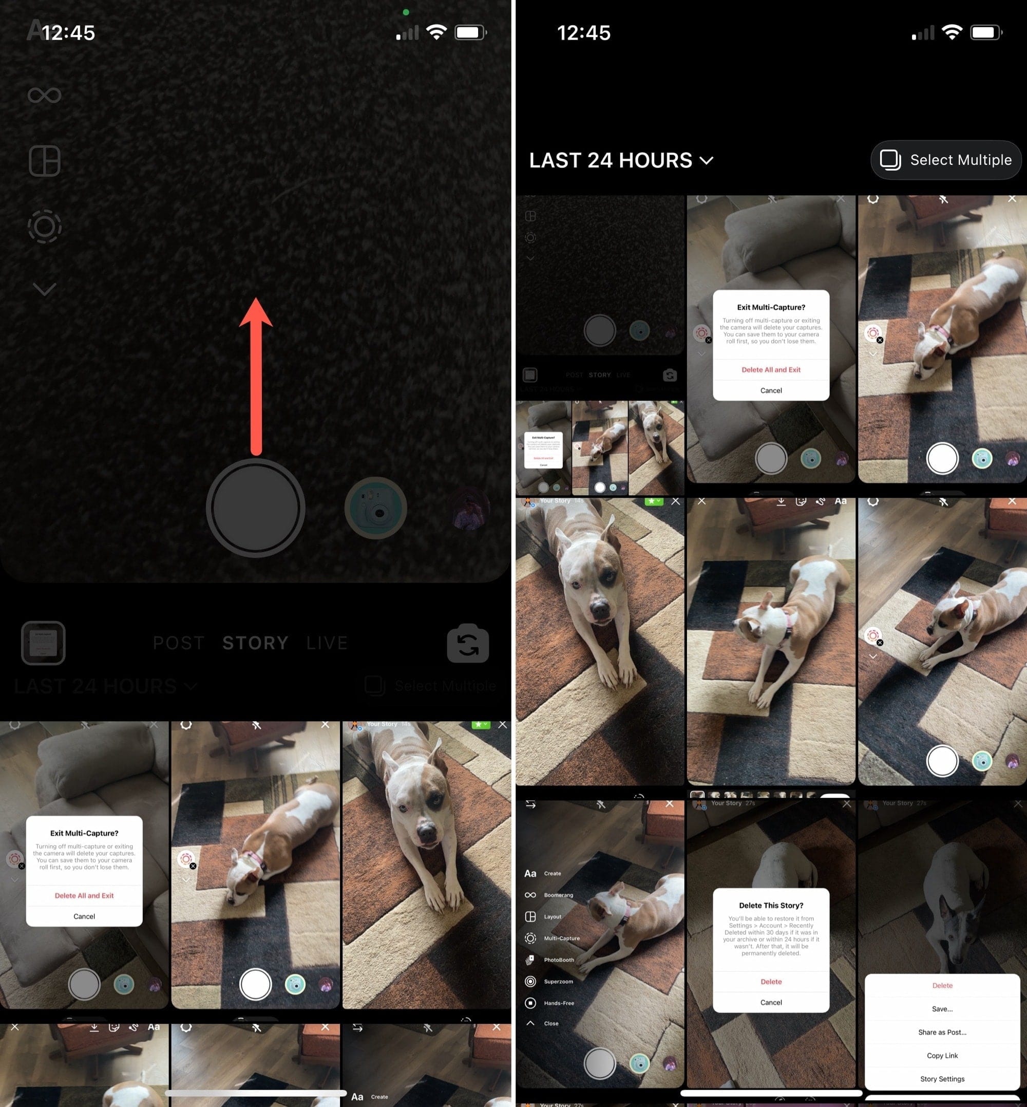 Add Story on Instagram