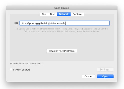 Public IPTV Playlist