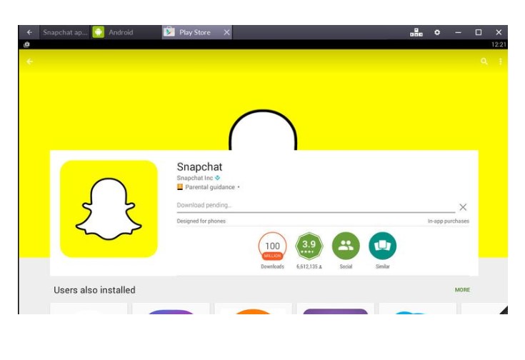 Snapchat on MAc