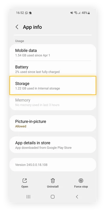 Storage and Cache on Android