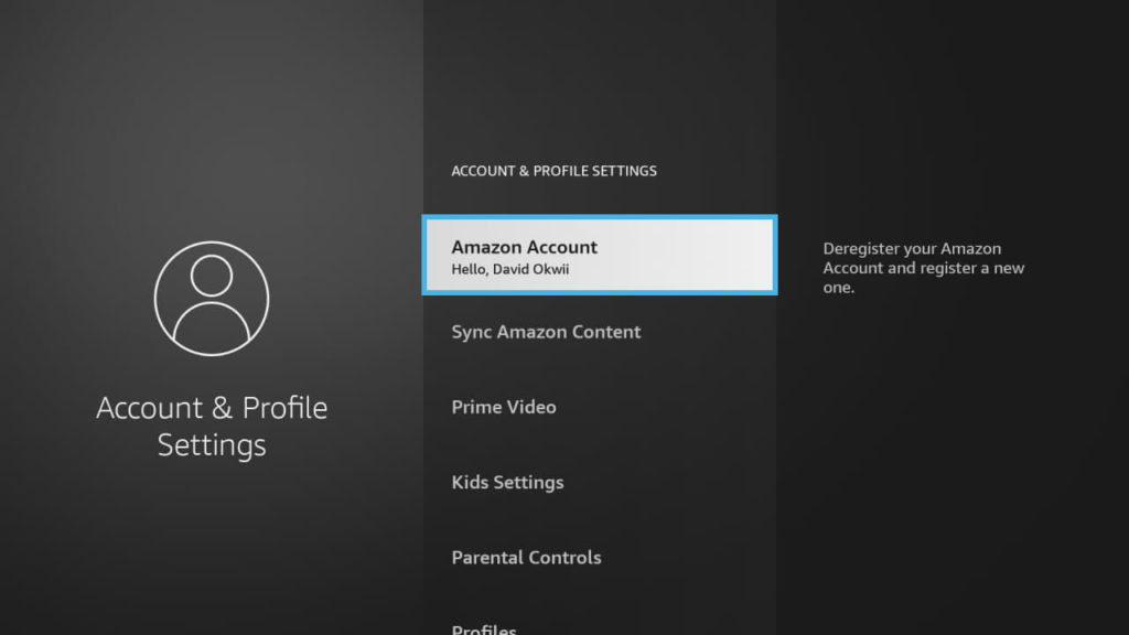 Sync Amazon Content on Fire TV