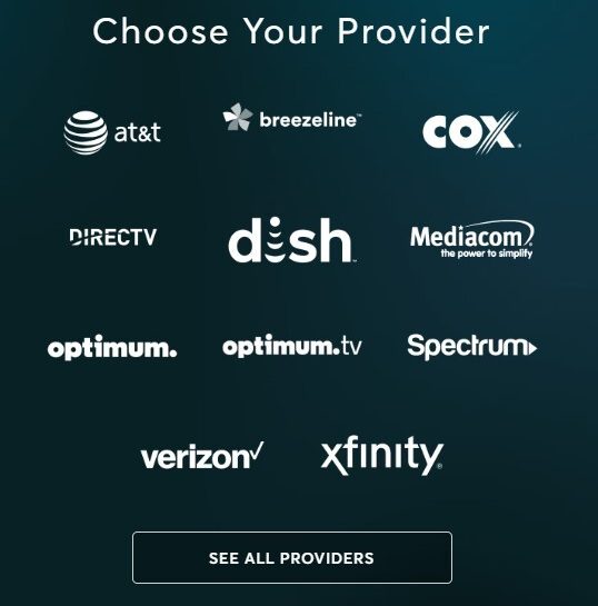 Link your TV Provider
