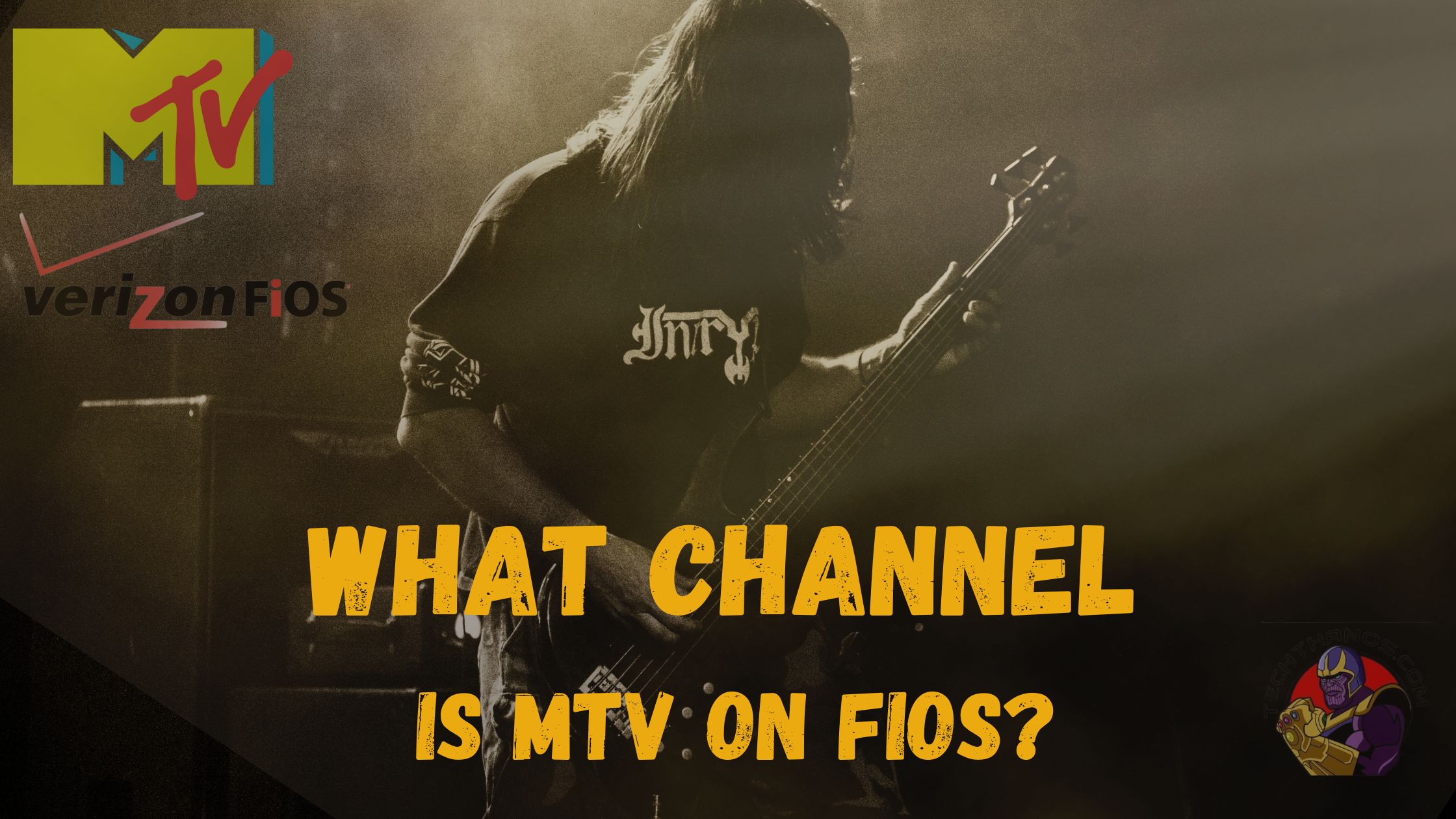 What Channel is MTV on Fios?