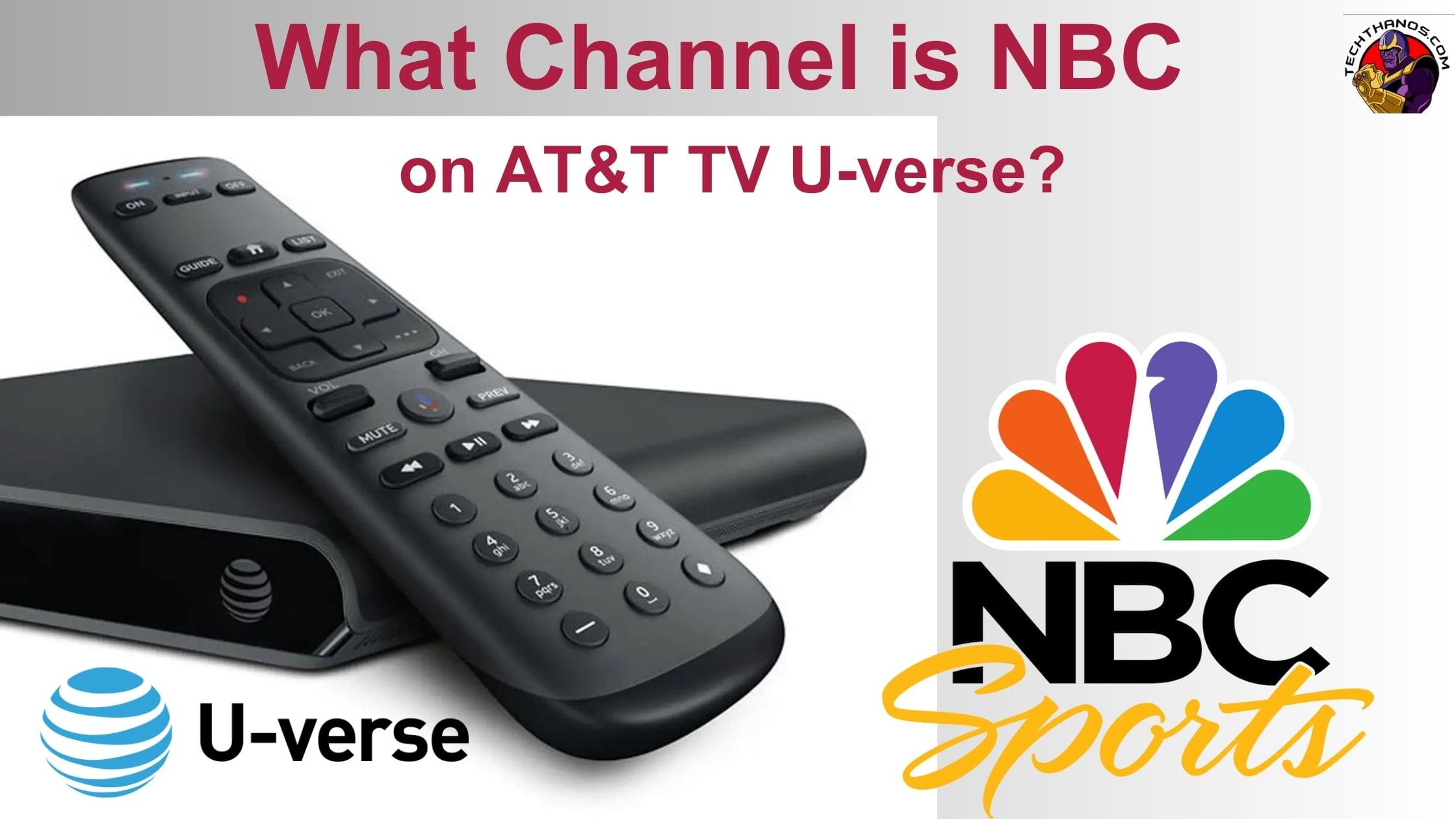 What Channel is NBC on AT&T U-verse?