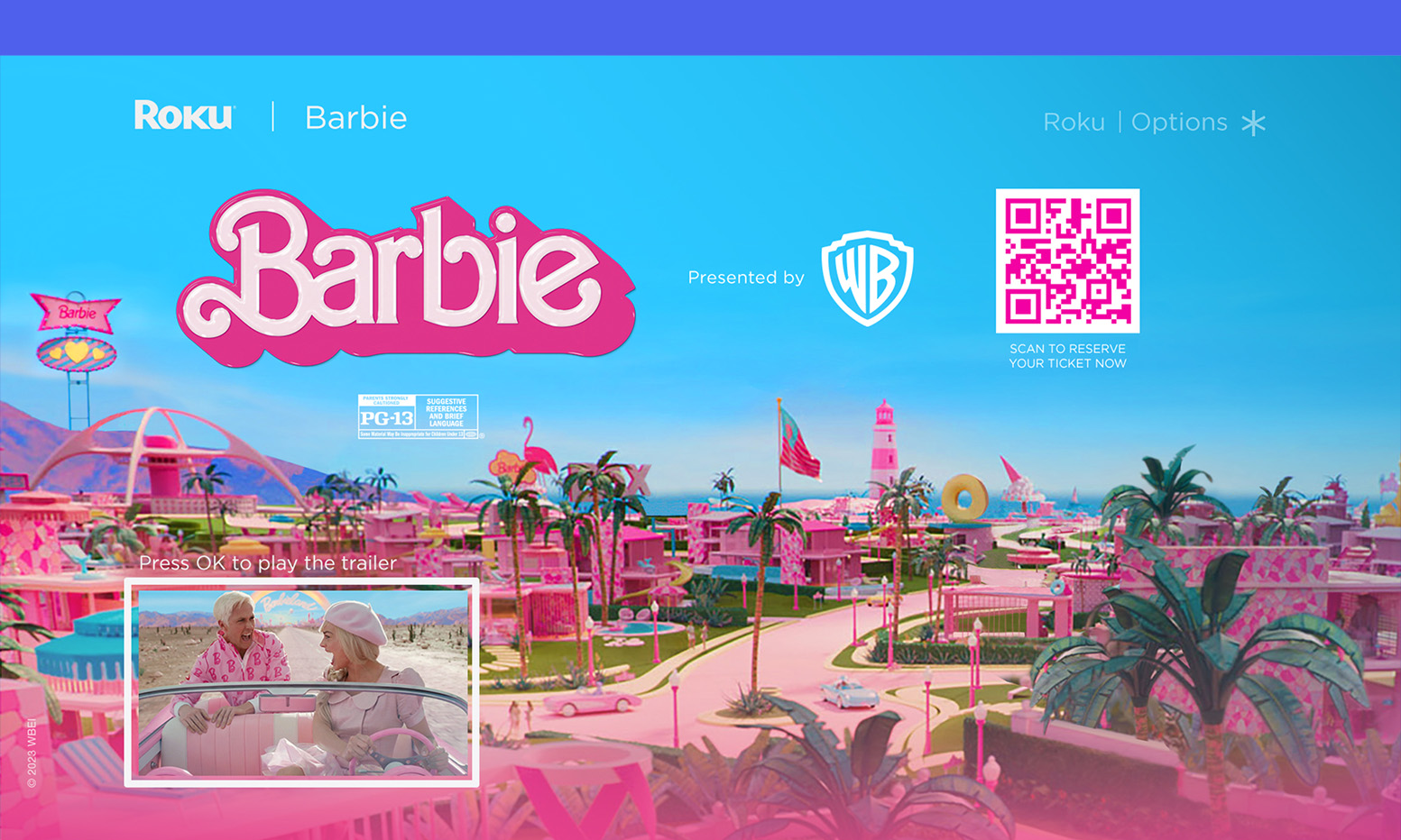 barbie on roku