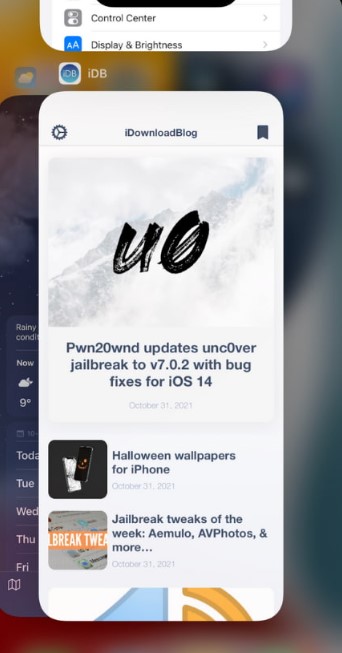 froce stop on ios device Pandora App Not Working