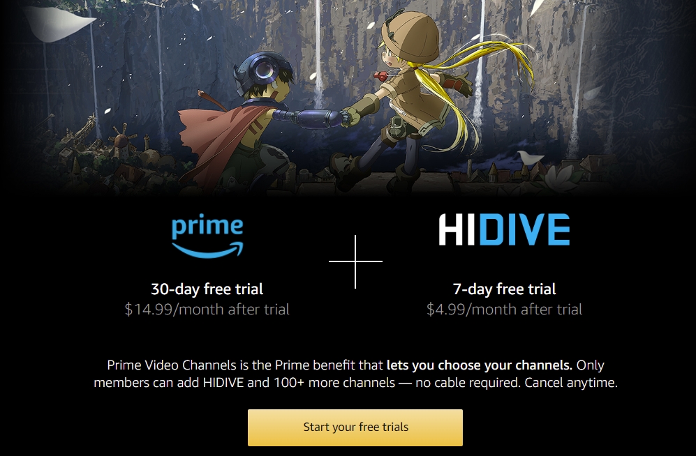 How much is Hidive with Amazon