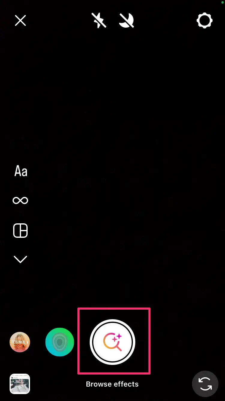 how to get snapchat filters on instagram