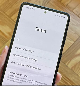 reset option Pandora App Not Working
