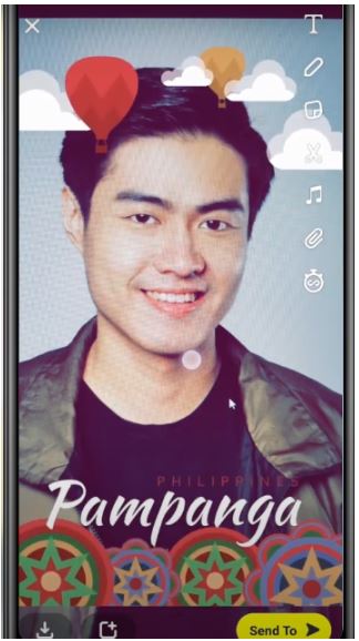 Apply Second Filter on Snapchat