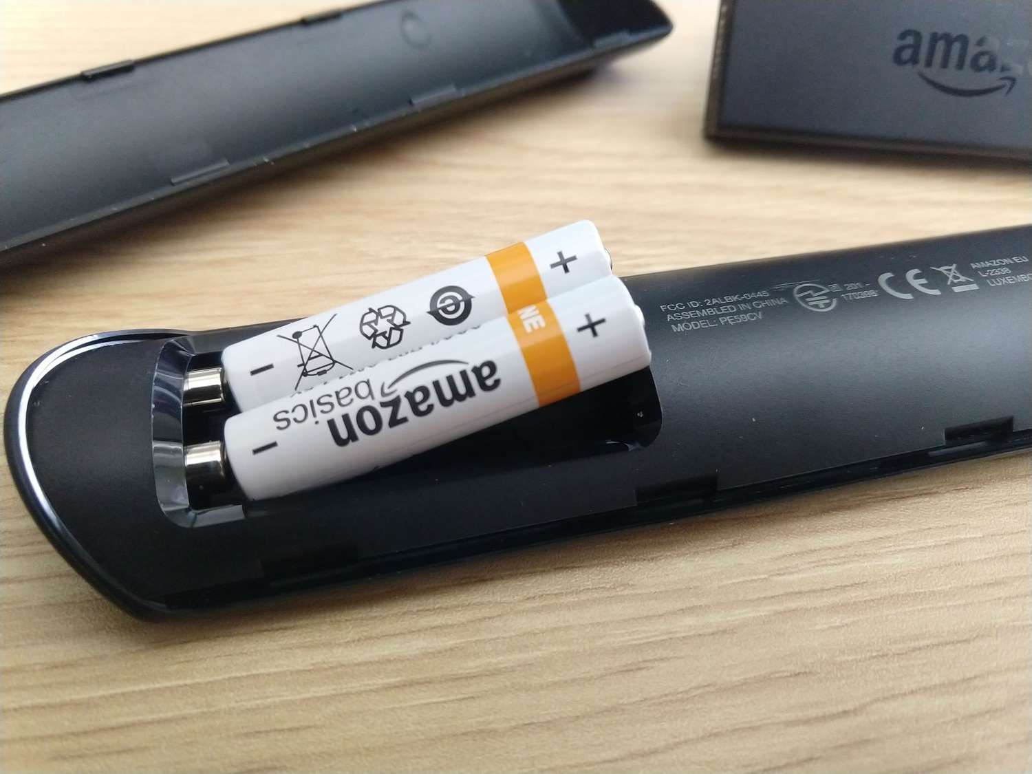 Change Batteries on Firestick remote