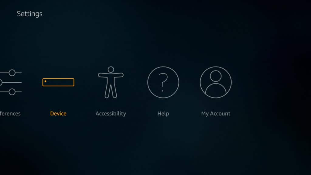 Device on Firestick