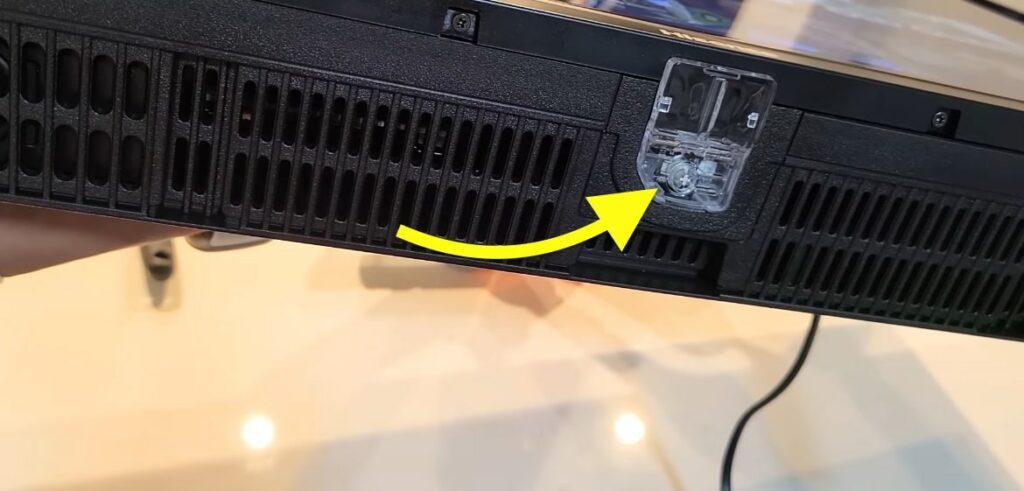 Power Button on Hisense TV