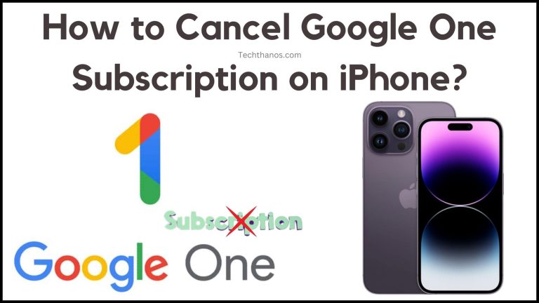 How to Cancel Google One Subscription on iPhone?
