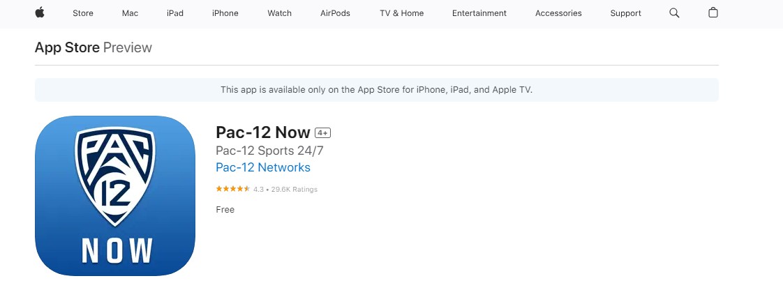 Pac 12 Network on App store