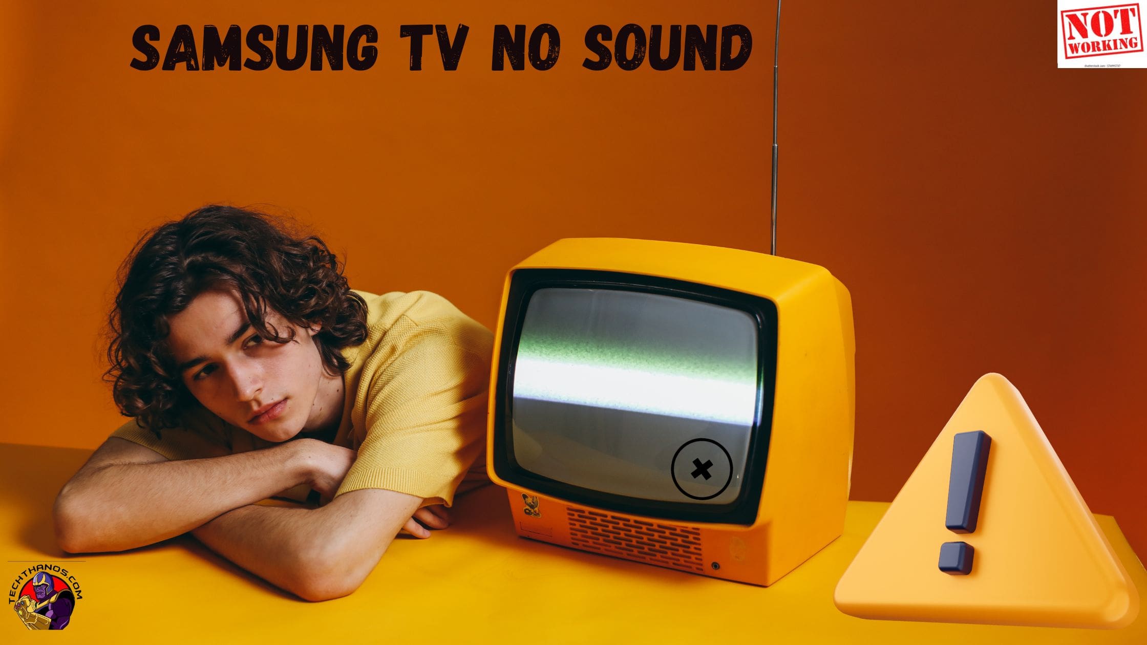 Samsung TV No Sound