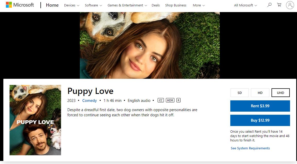 Where to Watch Puppy Love 2023 - Amazon Freevee