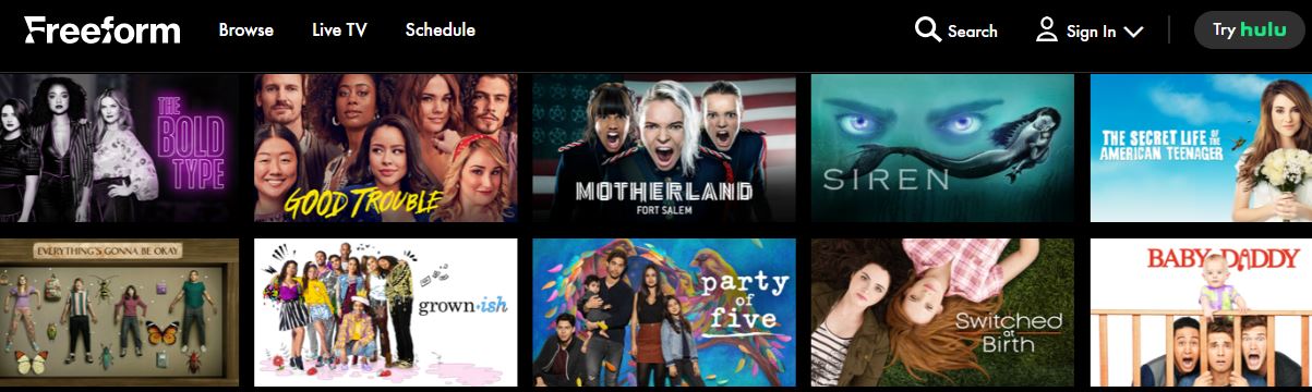 How to Stream Freeform Channels Without Cable