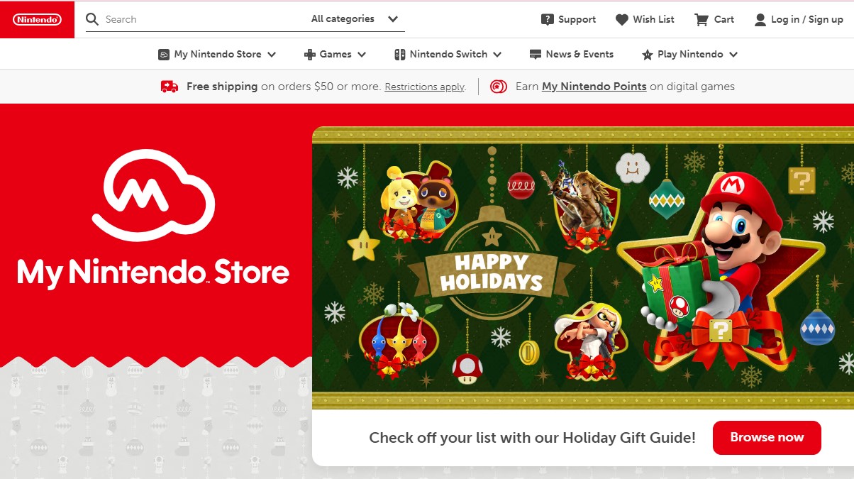 Nintendo Switch Store