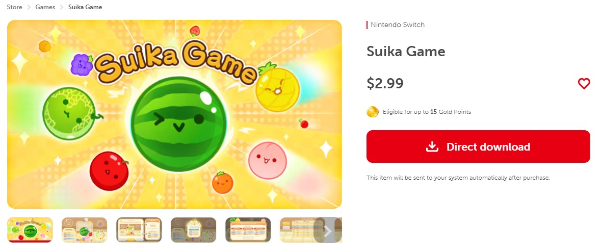 How to Get Suika Game on Switch