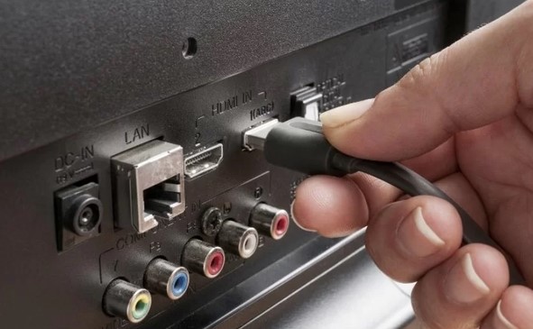 Unplug HDMI port