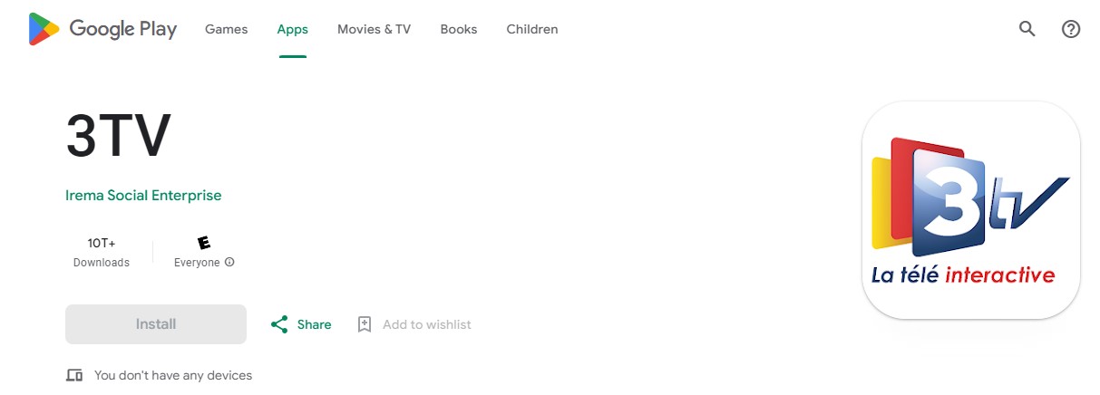 3TV on Google Play Store